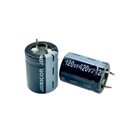 Capacitor 120 uf/420V 105 Degrees Size 22x30mm Or
