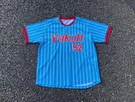 NPB Yakut Swallows Nakamura Jersey 日本職棒養樂多燕子隊中村悠平古著棒球衣