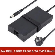 19.5V 6.7A 130W AC Laptop Adapter Power Charger Compatible with DELL G3 G5 Inspiron 7566 7567 7557 7