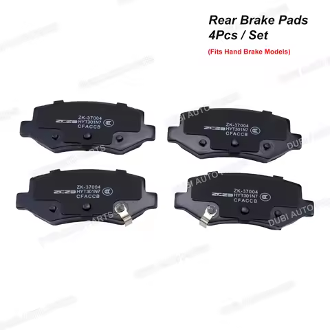 Rear Brake Pads For BAOJUN 530 1.5T 1.8L 2017- 360 510 560 730 RC5 RC6 RM5 RS3 LIFAN 720 BESTUNE X40