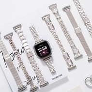 Starlight Metal Watch Strap For Fitbit Versa 4 Strap fitbit sense 2 / Fitbit Versa 3 Strap / Fitbit 