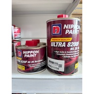 NIPPON PAINT ULTRA 8200F 2K HS CLEAR 1L WITH HARDENER 500ML 2:1(SLOW DRY)