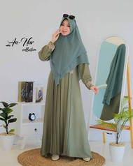 RANIA SET SYAR'I ORY AN NUR COLLECTION/RANIA SET HIJAB ORY AN NUR COLLECTION/GAMIS SET LEBARAN 2023