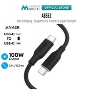 ANKER A8552  643 USB C TO USB C CABLE WITH 0.9M | FAST CHARGE | SUPER STRENGTH | 100W | TYPE C CABLE