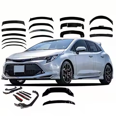 Exterior Accessories Include Bodykit Front Lip Side Skirt Rear Spoiler Diffuser Roof Mid Wing for Co