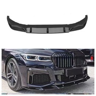Hot Sale MP Style Glossy Black Front Lip ABS for BMW 7 Series G12 2019-2022 Add-on