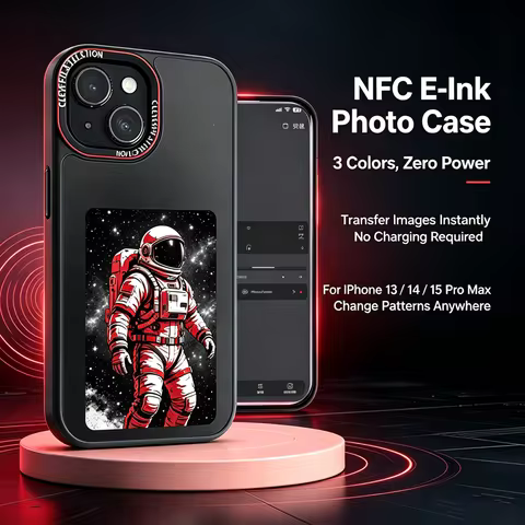 Case Wireless NFC Phone New Tech E Ink Display Phone Case Wireless Image Transfer NFC Function Anti 