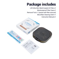 JJC ที่กรองรังสียูวีเคลือบอเนกประสงค์ L39แบบบางเฉียบสำหรับกล้อง Leica Q3 43และ Q3ไม่มีขอบการออกแบบเฟ