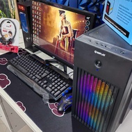 BRAND NEW SINGLE PISONET PACKAGE RYZEN 5 4600G 8GB RAM 256GB SSD 19'' WIDE MONITOR + ACCESORIES