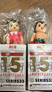 Bearbrick 100% 小飛俠 阿童木 原力小金剛set