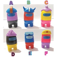 Cake Topper SOLD INDIVIDUALLY / SET Figure AMONG US Mix Color