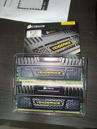 CORSAIR DDR3 8GB(2x4GB)1600MHz 一對