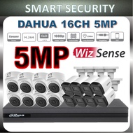 DAHUA 16-CHANNEL 5.0MP dahua 16CH Package set Full HD CCTV 5MP 16CH DVR + CAMERA 5MP recorder FREE P