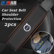 2Pcs Volvo Universal Car Seat Safety Belt Covers Oxhide Belt Shoulder Pad Car Seat Belt Shoulder Pro