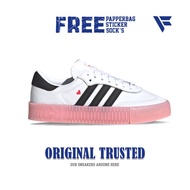 Adidas Sambarose Valentine White Pink Original