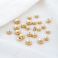 Spacer Beads 14k Zircon Wheel Spacer diy