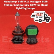 Perodua Myvi LB Headlamp Bulb H11 Halogen Bulb PHILIPS 12V 55W for Head Light/Fog Lamp