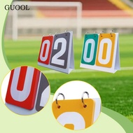 GUOOL Sports Scoreboard 2 Digit   Flip Number Score Board for Team Games Tennis Baseball Outdoor Bas