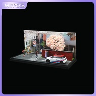 ของเล่นโมเดลฉากรถโมเดล1/64 Mippos Diorama