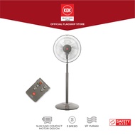 KDK N30NH Compact Stand Fan with Remote Control and Adjustable Height