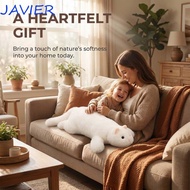 JAVIER Plush Ferret Stuffed Toy, Soft Fluffy Lifelike Appearance Ferret Plush Toy, Accompany Doll 47
