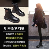 British Style Dr. Martens Boots Women's Ankle Boots2022New All-Matching Slimming Spring and Autumn Boots Women's Fried S