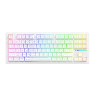 โจมตี Shark M87 PRO คีย์บอร์ดไร้สาย Tri-Mode Hot-Swappable Custom Switch TKL 5000mAh RGB Backlit