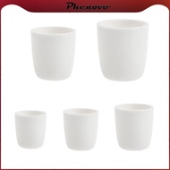 [Phenovo] 99% Al2O3 Alumina Cylindrical Lab Crucible Melting Pot Container 20ml -150ml