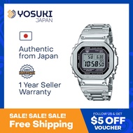 CASIO G-SHOCK GSHOCK GMW-B5000D-1 ( GMW B5000D 1 GMWB5000D1 GMW-B5000D GMW-B5000 ) Bluetooth MULTI BAND 6 FULL METAL Wrist Watch For Woman from YOSUKI JAPAN