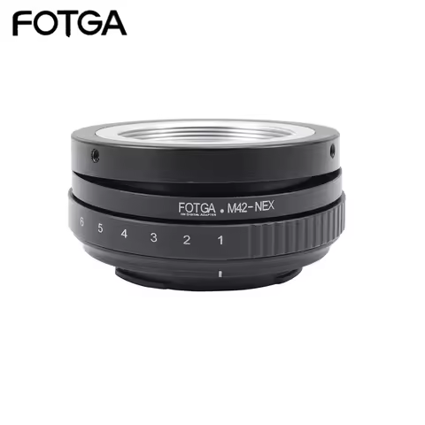 FOTGA Tilt Shift Adapter Ring For M42 Lens to For Sony NEX E Mount Camera ILCE-7 A7S A7R II A5100 NE