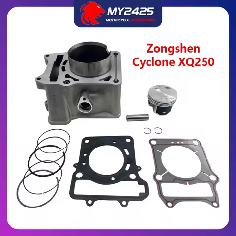 Motorcycle Engine Cylinder Kit Zongshen Cyclone XQ250 Cyclone RT2 RT3 Korea Daelim Q3 Cylinder Kit