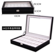 ΧКWatch organizerHigh-end watch boxMengran 6 Watch storage box double drawer jewelry display box bracelet collection wat