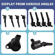 ABLZ-4Pcs DG508 Ignition Coils Kit For Ford F150 1998-2008 4.6/5.4L, With Parts 3W7Z12029AA 8W7E-12A