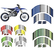 "21 "18 RIM WHEEL STRIPES TAPE STICKERS FOR YAMAHA YZ125X 250X 250FX