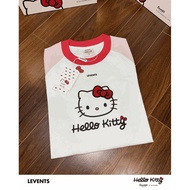 Levents x Hello Kitty l Icon Raglan Regular Tee (White)