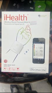 iHealth Wrist Blood Pressure Monitor RESULTS