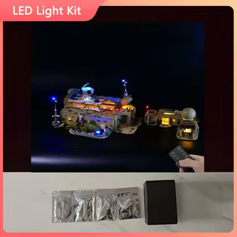 LED Light Set For 75290 Mos Eisley Cantina compatible 60016 (Only LED Light, NOT Include The Model B