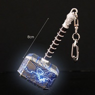 Full Metal Thor Hammer Hulk The Avengers Mjolnir Cosplay Toy Keychain Boys