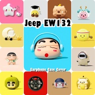 READY STOCK!For Jeep EW132 Case Casing Soft Silicone Earphone Case Cute Cartoon Styling NO.1