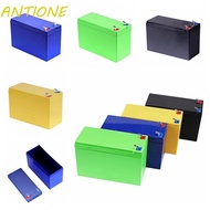 ANTIONE Empty Box for 18650 Battery, 3x7 Holder Nickel Strips Board Battery Case Holder, Empty Box ABC Plastic Colorful DIY Battery Pack Container 12V Lead Acid Battery