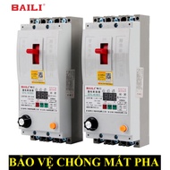 Phase loss protection for 3-phase motor, adjustable BAILI DZ15L-100 water pump with GENUINE timer fu