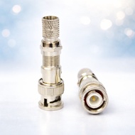 BNC Male to F Female Adapter Connector CCTV – BNC to F Type Antenna Connector DVR/ Coaxial Cable/