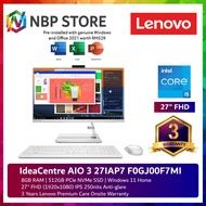 Lenovo IdeaCentre AIO 3 27IAP7 F0GJ00F7MI 27'' FHD All-In-One Desktop PC (I5-13420H, 8GB, 512GB SSD,