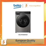 Beko WCV9759XMST เครื่องซักผ้าฝาหน้า 9kg.Steam+Wifi รุ่น WCV9759XMST