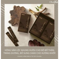 Chunho Ncare Deer Antler Red Ginseng for Men - Box of 60 Packets x10ml