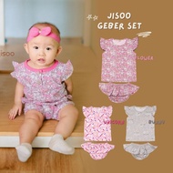 KIV x JISOO toddler set GEBER toddler baby/ SET (0-6M to 2Y) baby girl set clothes