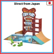 Hot Wheels Skateboard Shop (Includes Finger Skate with Shoes) Ride-on Toy Finger Skate Playset Ages 