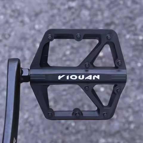 Ultralight Road Bicycle Nylon Pedal Sealed Bearing MTB Flat Pedal Anti-slip Cycling Pedal Bike Parts