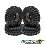 Boom Racing BRTR19002-US HUSTLER M/T Xtreme 1.9 MC2 Crawler Tires 4.75x1.75 SNAIL SLIMETM Compound W