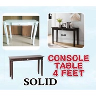 Console Table 4 Feet Solid /Meja Hiasan Solid